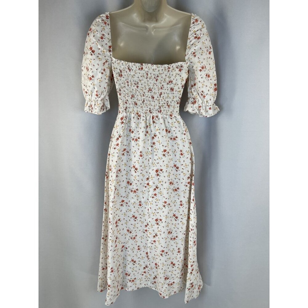 NEW Reformation Marabella Midi Dress in Veronica Print $248 - Picture 7 of 13